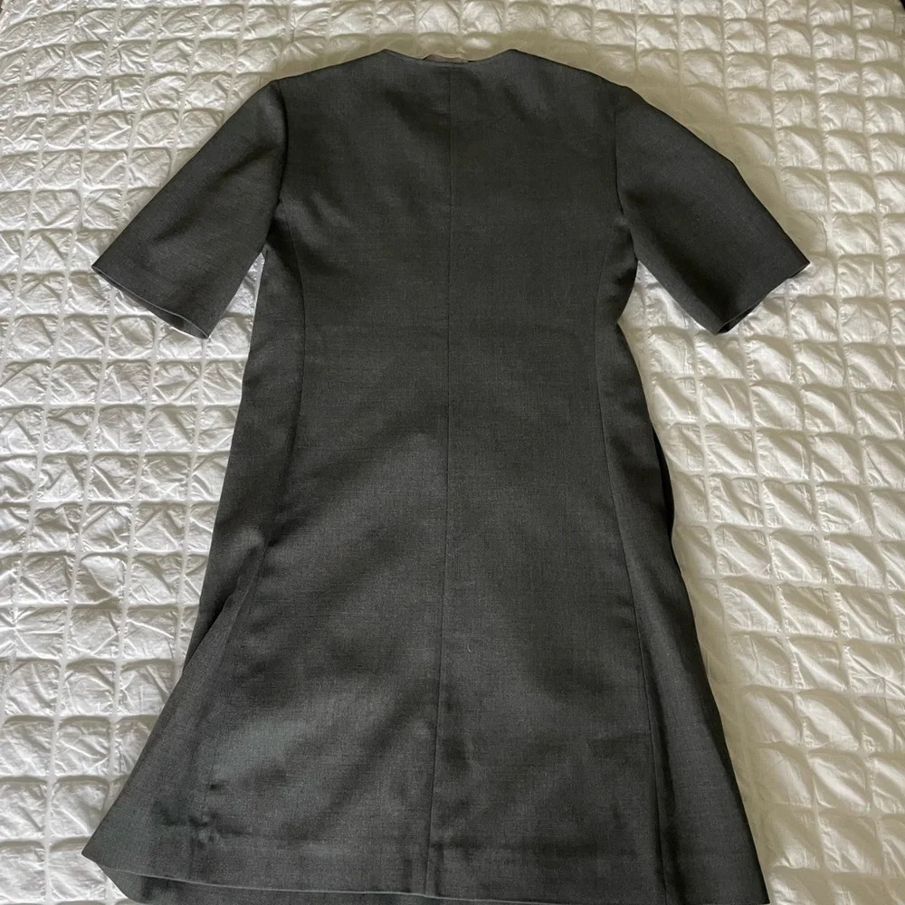 Stella Mcartney gray shift dress - Picture 7 of 9